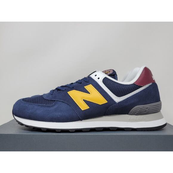 DS New Balance 574 NATURAL INDIGO ASPEN ML574HW2 - Picture 3 of 6